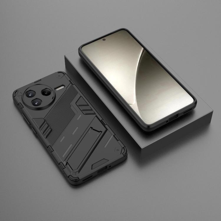 For Redmi K80 / Poco F7 Pro Punk Armor 2 in 1 PC + TPU Phone Case with Holder