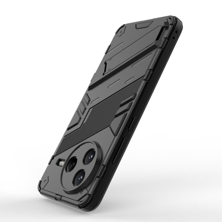 For Redmi K80 / Poco F7 Pro Punk Armor 2 in 1 PC + TPU Phone Case with Holder