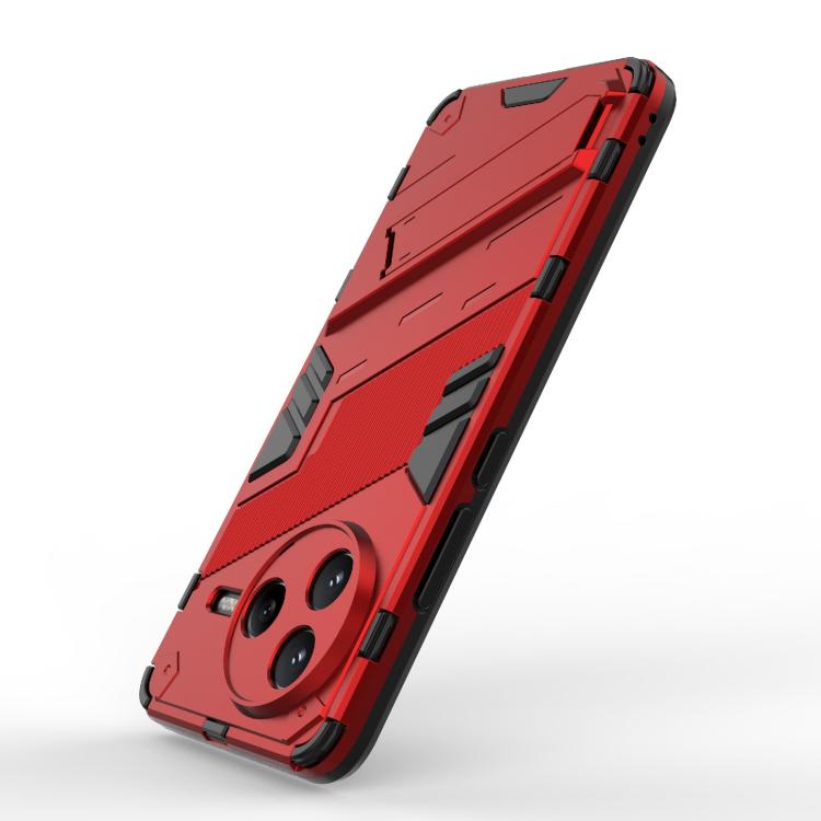 For Redmi K80 / Poco F7 Pro Punk Armor 2 in 1 PC + TPU Phone Case with Holder