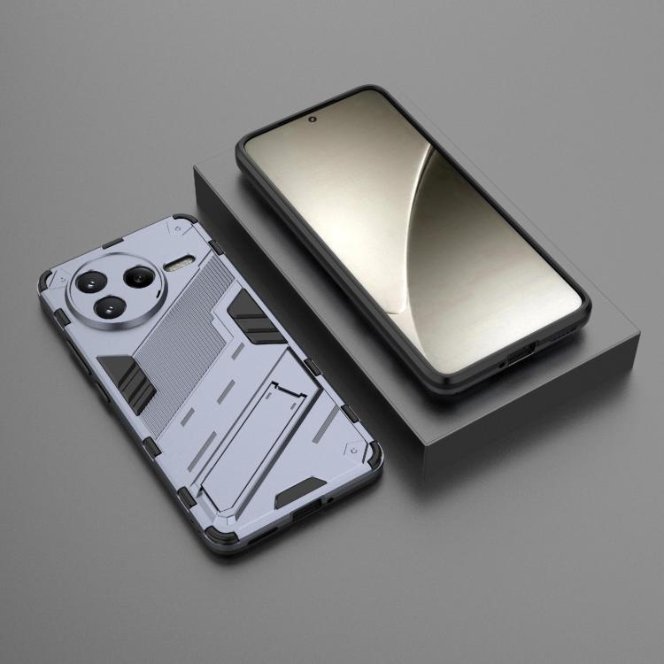 For Redmi K80 / Poco F7 Pro Punk Armor 2 in 1 PC + TPU Phone Case with Holder