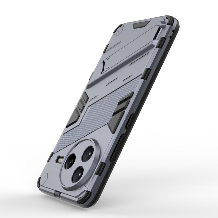 For Redmi K80 / Poco F7 Pro Punk Armor 2 in 1 PC + TPU Phone Case with Holder