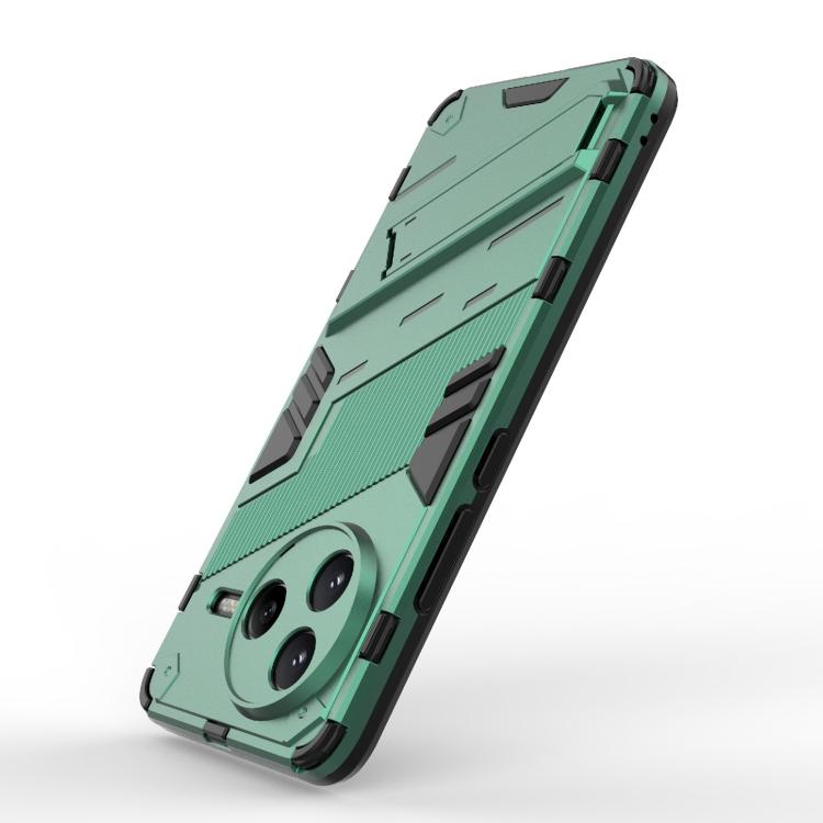 For Redmi K80 / Poco F7 Pro Punk Armor 2 in 1 PC + TPU Phone Case with Holder