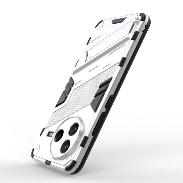 For Redmi K80 / Poco F7 Pro Punk Armor 2 in 1 PC + TPU Phone Case with Holder