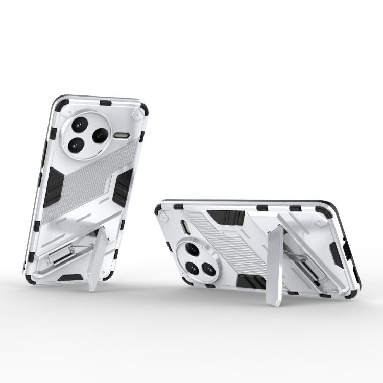 For Redmi K80 / Poco F7 Pro Punk Armor 2 in 1 PC + TPU Phone Case with Holder