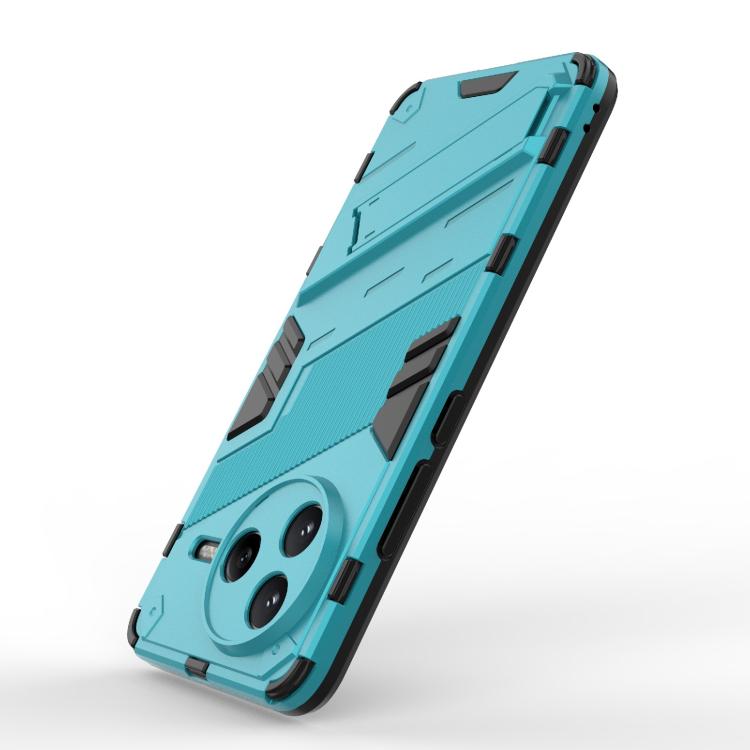 For Redmi K80 / Poco F7 Pro Punk Armor 2 in 1 PC + TPU Phone Case with Holder