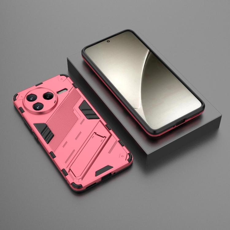 For Redmi K80 / Poco F7 Pro Punk Armor 2 in 1 PC + TPU Phone Case with Holder