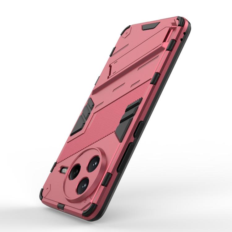 For Redmi K80 / Poco F7 Pro Punk Armor 2 in 1 PC + TPU Phone Case with Holder