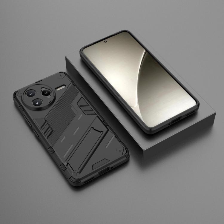 For Redmi K80 Pro / Poco F7 Ultra Punk Armor 2 in 1 PC + TPU Phone Case with Holder