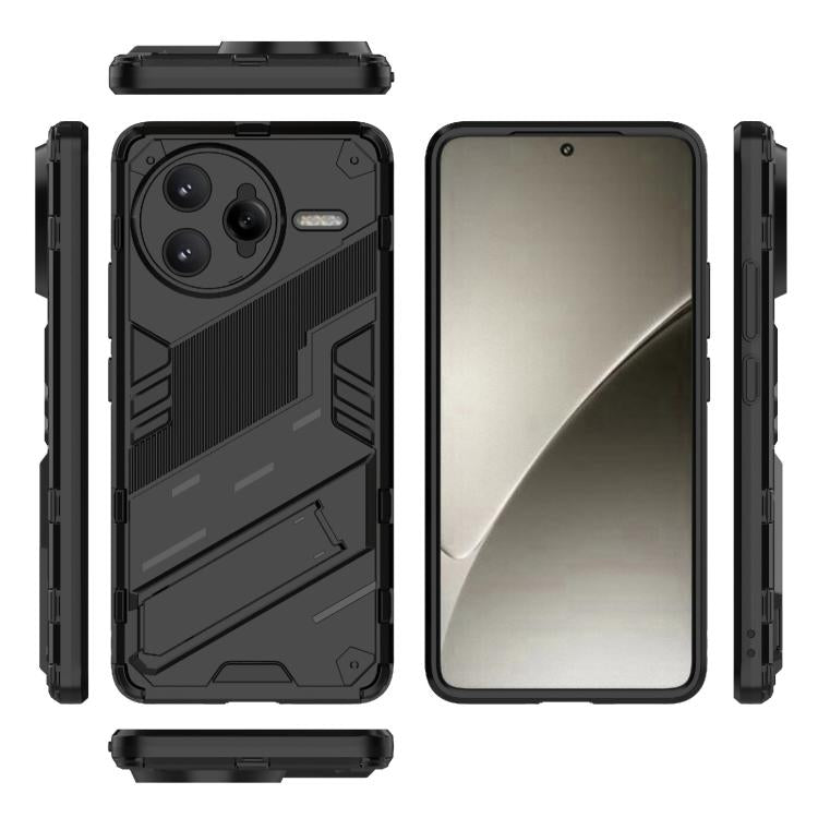 For Redmi K80 Pro / Poco F7 Ultra Punk Armor 2 in 1 PC + TPU Phone Case with Holder