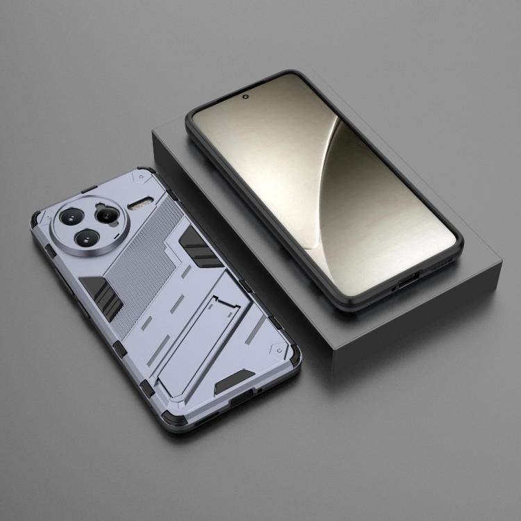 For Redmi K80 Pro / Poco F7 Ultra Punk Armor 2 in 1 PC + TPU Phone Case with Holder