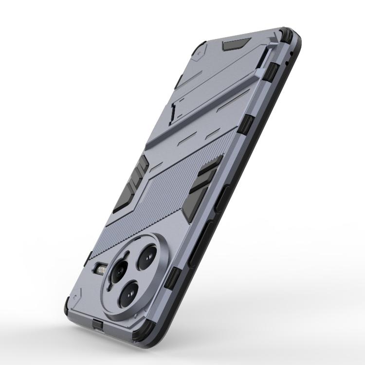 For Redmi K80 Pro / Poco F7 Ultra Punk Armor 2 in 1 PC + TPU Phone Case with Holder