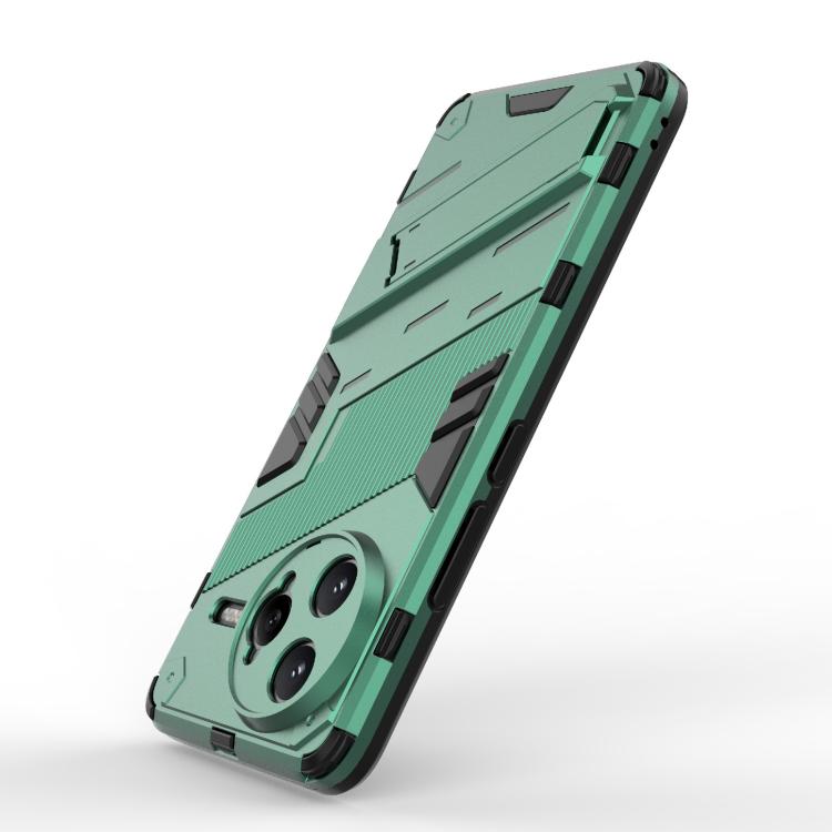 For Redmi K80 Pro / Poco F7 Ultra Punk Armor 2 in 1 PC + TPU Phone Case with Holder