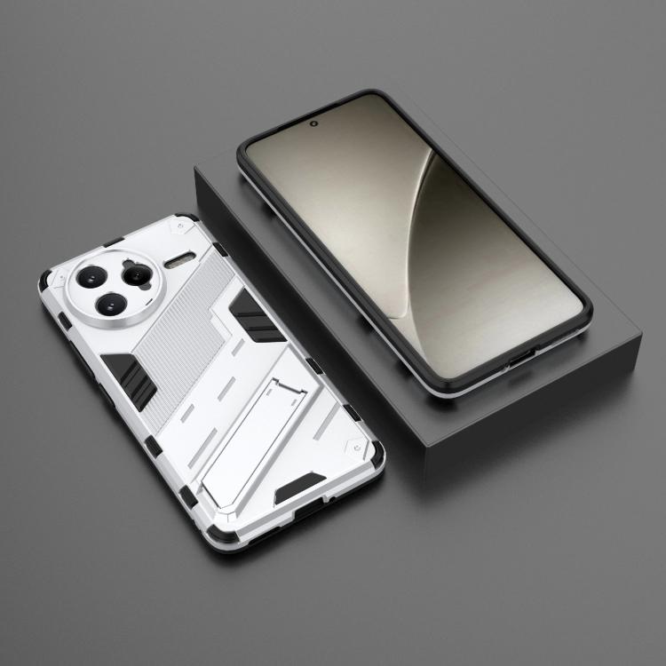 For Redmi K80 Pro / Poco F7 Ultra Punk Armor 2 in 1 PC + TPU Phone Case with Holder