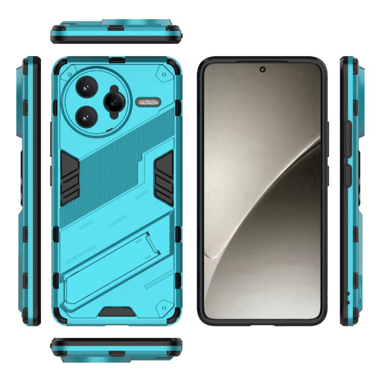 For Redmi K80 Pro / Poco F7 Ultra Punk Armor 2 in 1 PC + TPU Phone Case with Holder