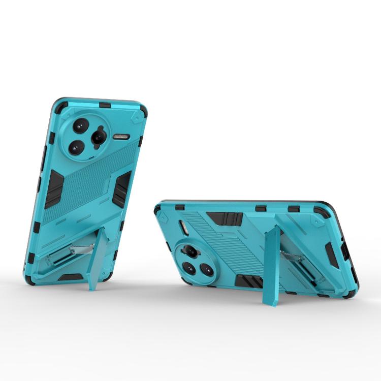 For Redmi K80 Pro / Poco F7 Ultra Punk Armor 2 in 1 PC + TPU Phone Case with Holder