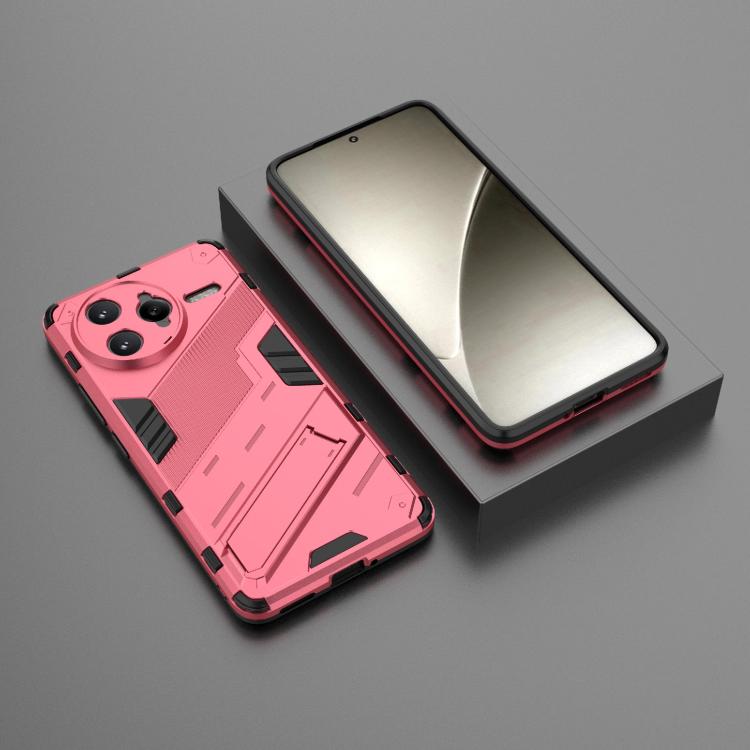 For Redmi K80 Pro / Poco F7 Ultra Punk Armor 2 in 1 PC + TPU Phone Case with Holder