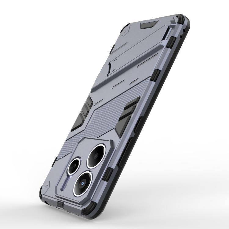 For Redmi Note 14 5G Punk Armor 2 in 1 PC + TPU Phone Case with Holder