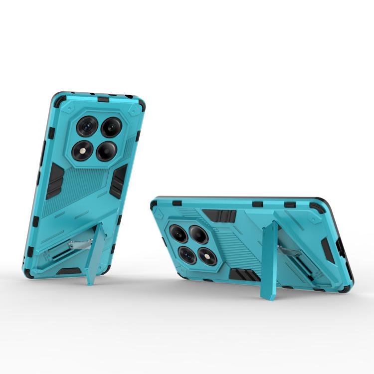 For Redmi Note 14 Pro 4G Punk Armor 2 in 1 PC + TPU Phone Case with Holder