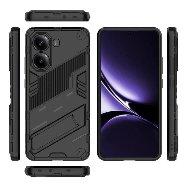 For Redmi Note Turbo 4 Punk Armor 2 in 1 PC + TPU Phone Case with Holder