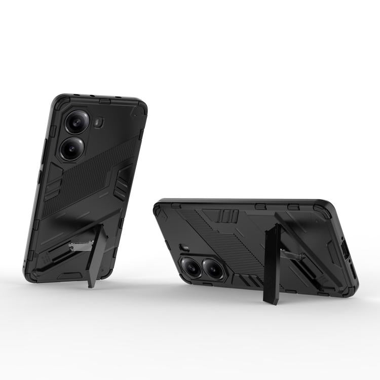 For Redmi Note Turbo 4 Punk Armor 2 in 1 PC + TPU Phone Case with Holder