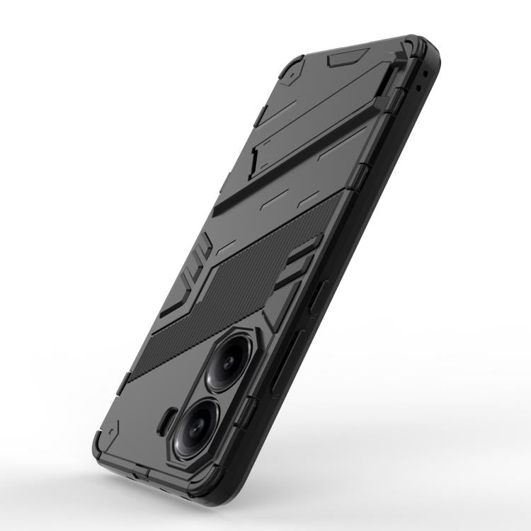For Redmi Note Turbo 4 Punk Armor 2 in 1 PC + TPU Phone Case with Holder