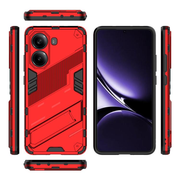 For Redmi Note Turbo 4 Punk Armor 2 in 1 PC + TPU Phone Case with Holder