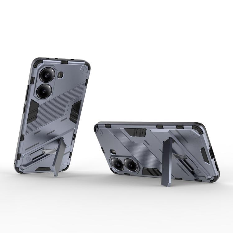 For Redmi Note Turbo 4 Punk Armor 2 in 1 PC + TPU Phone Case with Holder
