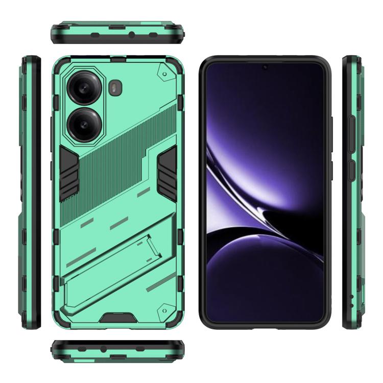 For Redmi Note Turbo 4 Punk Armor 2 in 1 PC + TPU Phone Case with Holder
