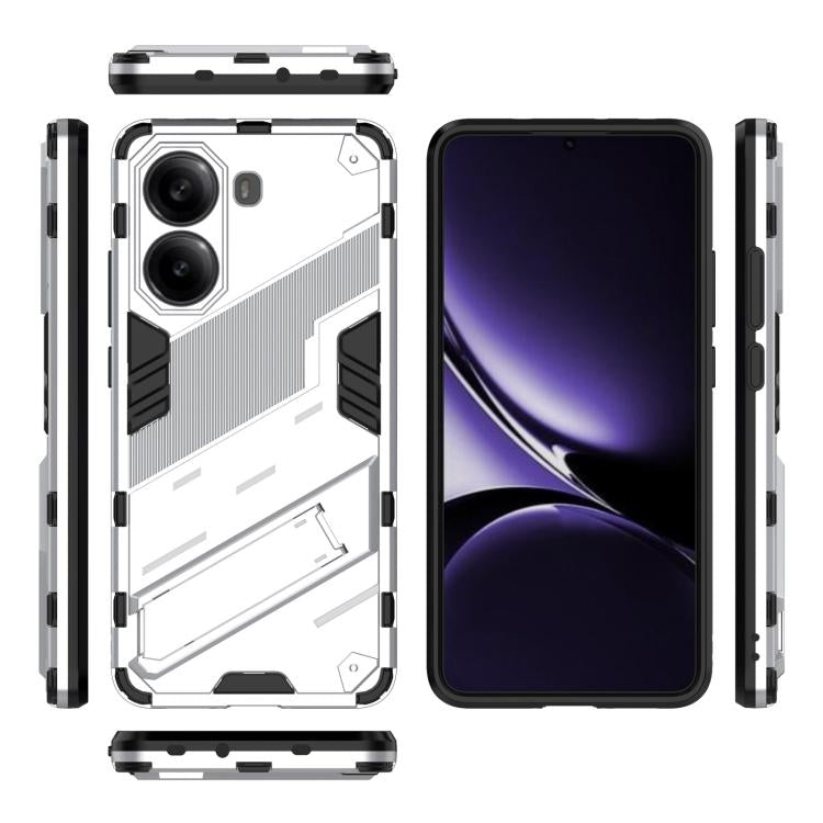 For Redmi Note Turbo 4 Punk Armor 2 in 1 PC + TPU Phone Case with Holder
