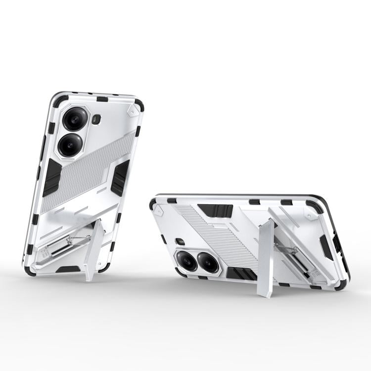 For Redmi Note Turbo 4 Punk Armor 2 in 1 PC + TPU Phone Case with Holder