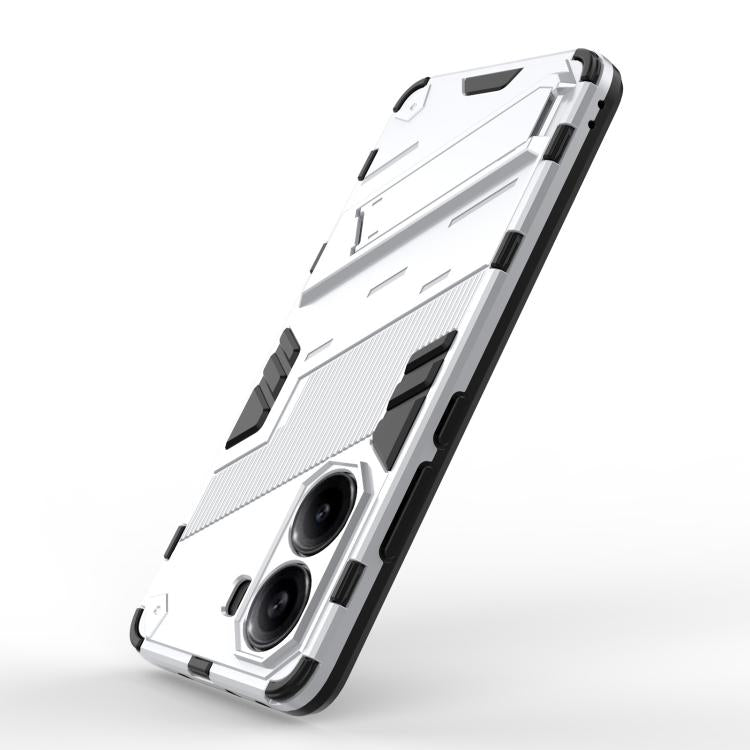 For Redmi Note Turbo 4 Punk Armor 2 in 1 PC + TPU Phone Case with Holder