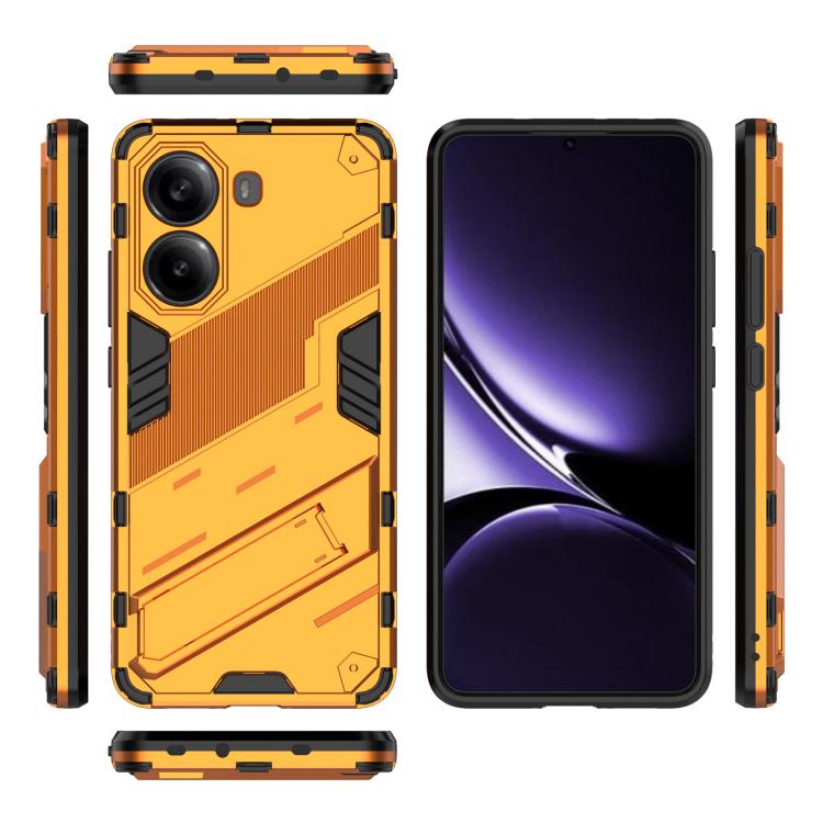 For Redmi Note Turbo 4 Punk Armor 2 in 1 PC + TPU Phone Case with Holder
