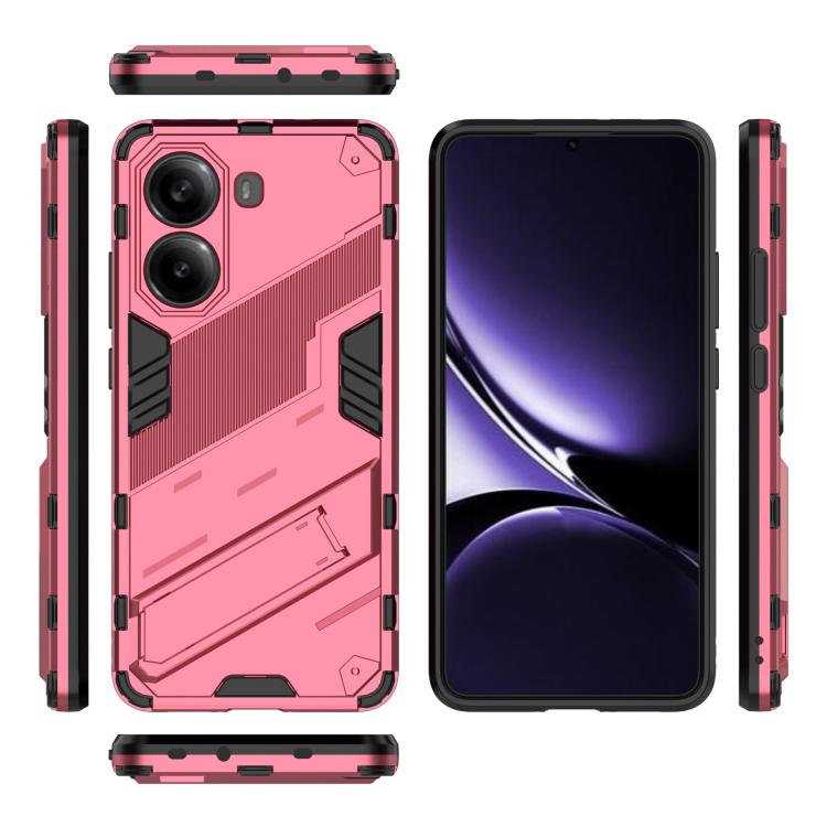 For Redmi Note Turbo 4 Punk Armor 2 in 1 PC + TPU Phone Case with Holder