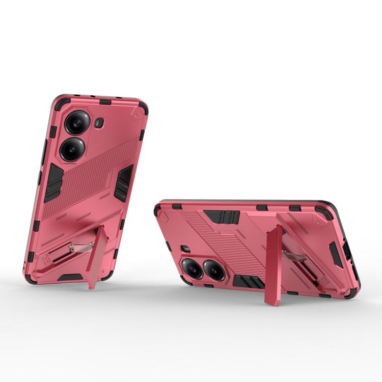 For Redmi Note Turbo 4 Punk Armor 2 in 1 PC + TPU Phone Case with Holder