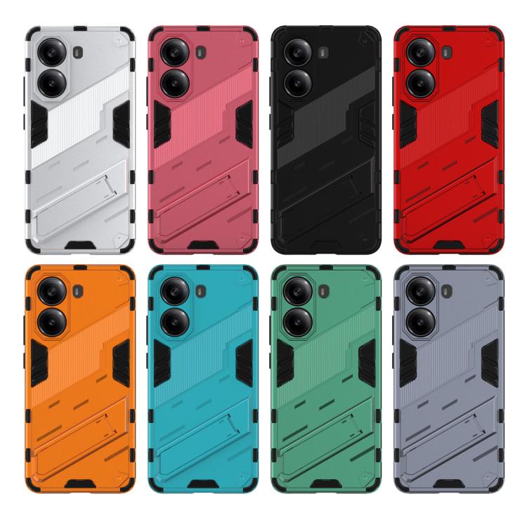 For Redmi Note Turbo 4 Punk Armor 2 in 1 PC + TPU Phone Case with Holder