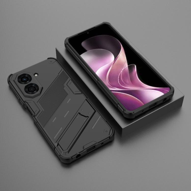For Redmi A5 4G 171.1mm / Poco C71 Punk Armor 2 in 1 PC + TPU Phone Case with Holder