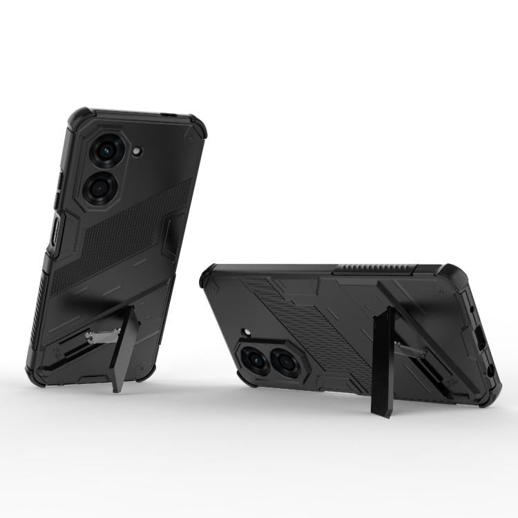 For Redmi A5 4G 171.1mm / Poco C71 Punk Armor 2 in 1 PC + TPU Phone Case with Holder