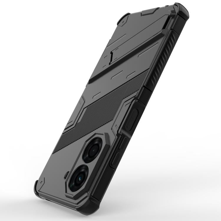 For Redmi A5 4G 171.1mm / Poco C71 Punk Armor 2 in 1 PC + TPU Phone Case with Holder