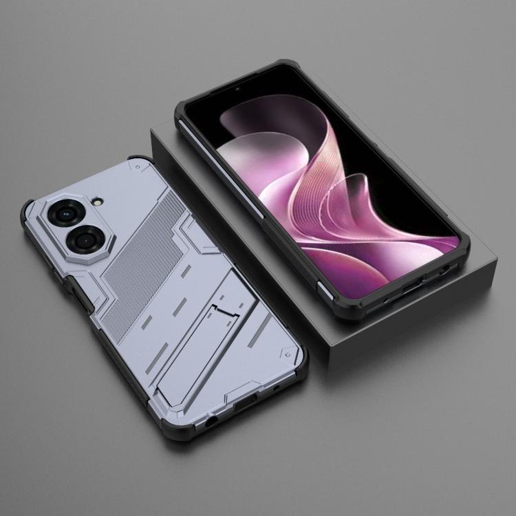 For Redmi A5 4G 171.1mm / Poco C71 Punk Armor 2 in 1 PC + TPU Phone Case with Holder