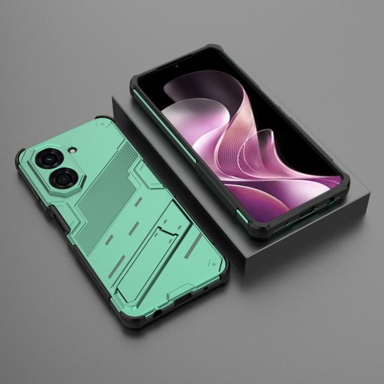 For Redmi A5 4G 171.1mm / Poco C71 Punk Armor 2 in 1 PC + TPU Phone Case with Holder
