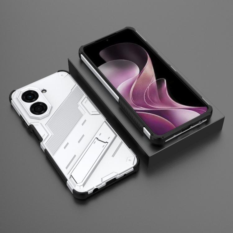 For Redmi A5 4G 171.1mm / Poco C71 Punk Armor 2 in 1 PC + TPU Phone Case with Holder