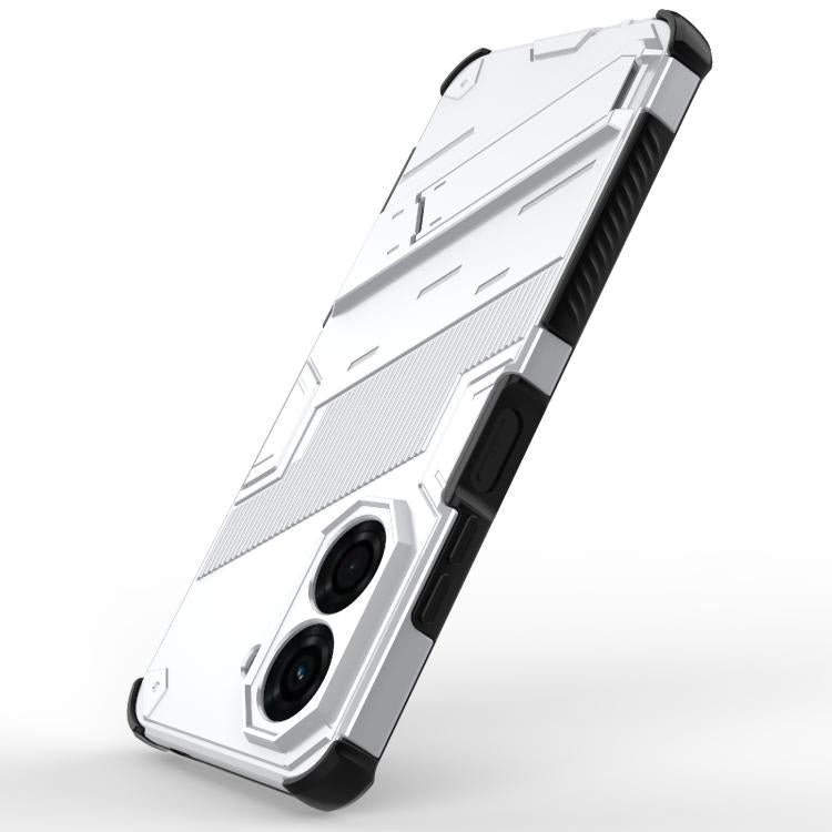 For Redmi A5 4G 171.1mm / Poco C71 Punk Armor 2 in 1 PC + TPU Phone Case with Holder