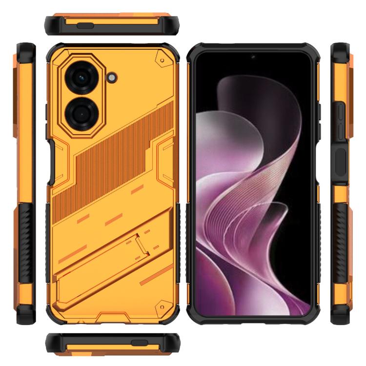For Redmi A5 4G 171.1mm / Poco C71 Punk Armor 2 in 1 PC + TPU Phone Case with Holder