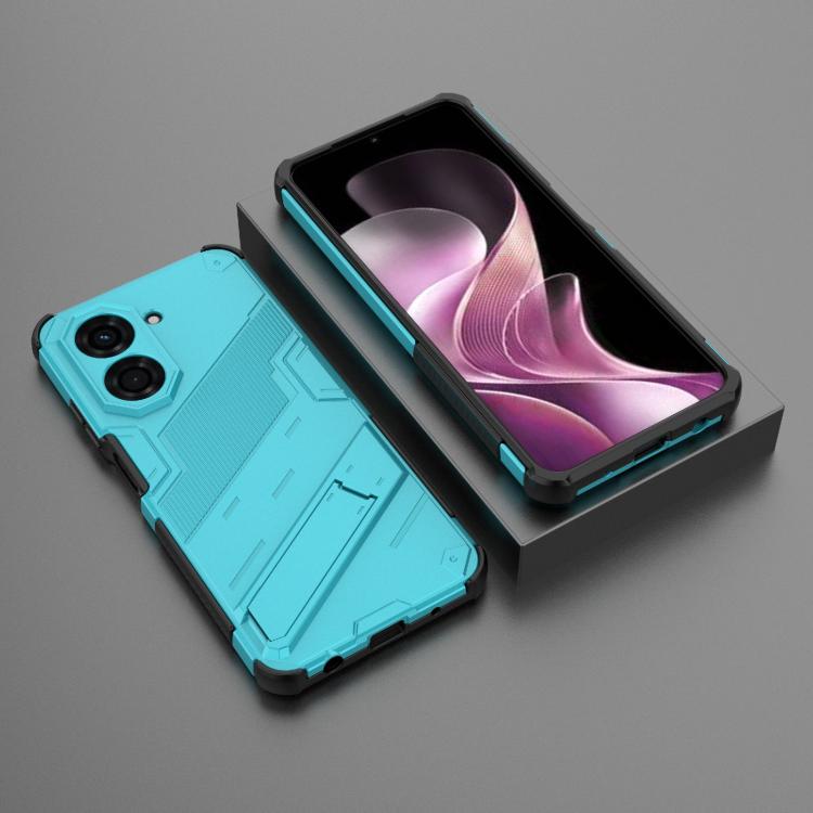 For Redmi A5 4G 171.1mm / Poco C71 Punk Armor 2 in 1 PC + TPU Phone Case with Holder