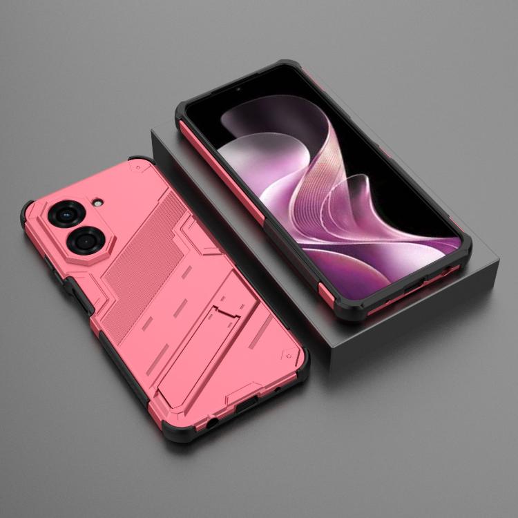 For Redmi A5 4G 171.1mm / Poco C71 Punk Armor 2 in 1 PC + TPU Phone Case with Holder