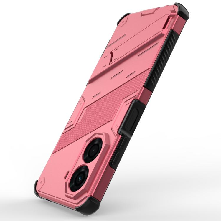 For Redmi A5 4G 171.1mm / Poco C71 Punk Armor 2 in 1 PC + TPU Phone Case with Holder