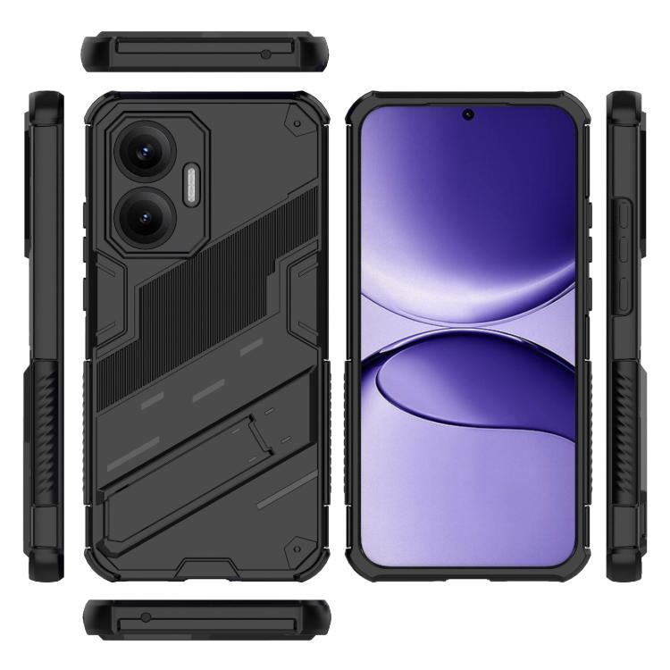 For Redmi Turbo 4 Pro Punk Armor 2 in 1 PC + TPU Phone Case with Holder