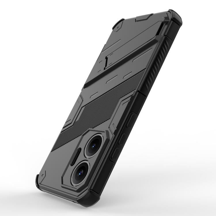 For Redmi Turbo 4 Pro Punk Armor 2 in 1 PC + TPU Phone Case with Holder
