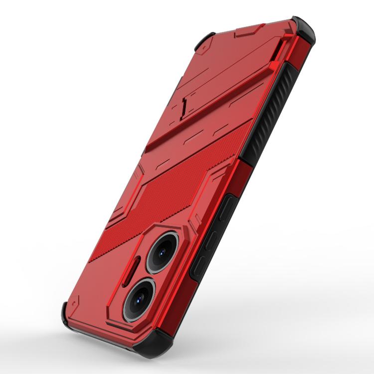 For Redmi Turbo 4 Pro Punk Armor 2 in 1 PC + TPU Phone Case with Holder