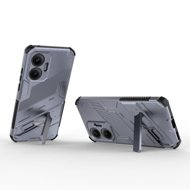 For Redmi Turbo 4 Pro Punk Armor 2 in 1 PC + TPU Phone Case with Holder